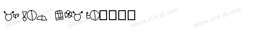 alien space字体转换